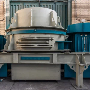 نمای روبه‌رو سنگ‌شکن VSI مدل VLS-900 با رانش دوموتوره، ساخت راکول کراشر